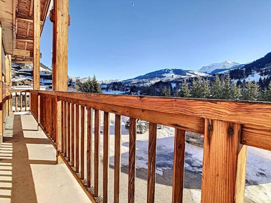 Chalet Vue Mont-Blanc, +4 Chambres, Cheminee Megève Eksteriør billede