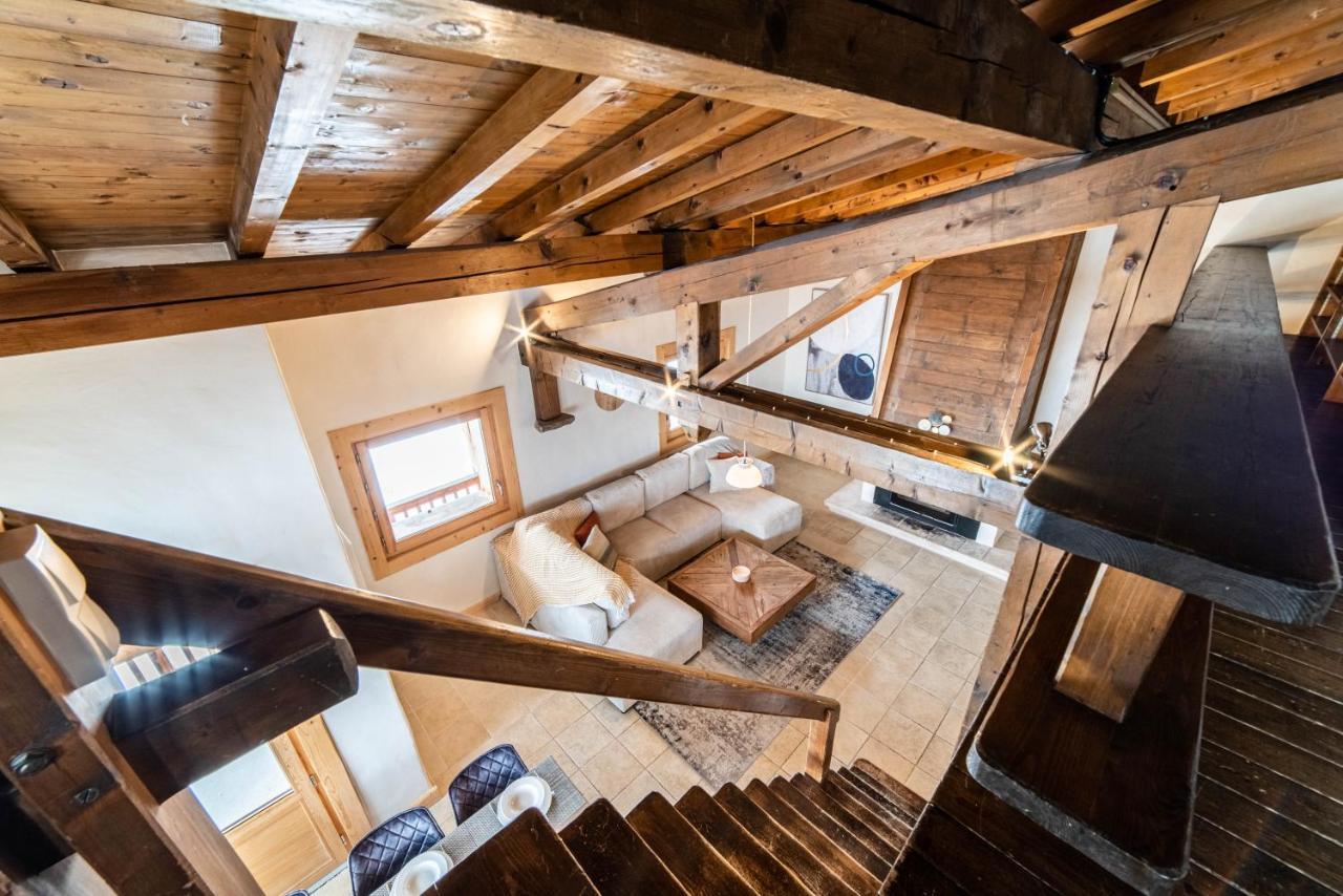 Chalet Vue Mont-Blanc, +4 Chambres, Cheminee Megève Eksteriør billede